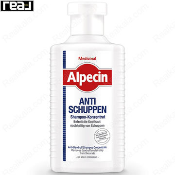 شامپو کنسانتره دارویی ضد شوره آلپسین Alpecin Medicinal Konzentrat Anti Schuppen Shampoo 200ml