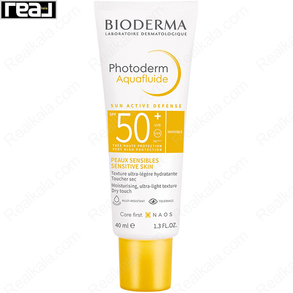 تیوپ ضد آفتاب بی‌رنگ بایودرما فتودرم آکوافلوئید SPF50