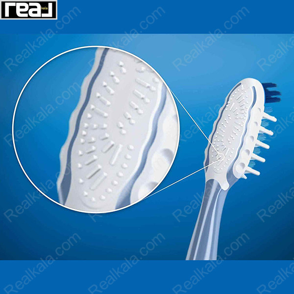 پاک کننده زبان و گونه در پشت مسواک Oral‑B Pro‑Expert