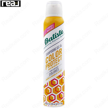 شامپو خشک باتیست محافظ موهای رنگ شده Batiste Dry Shampoo Color Protect 200ml