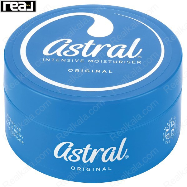 کرم مرطوب کننده آسترال اورجینال مدل Intensive Moisturiser با بسته‌بندی آبی کلاسیک