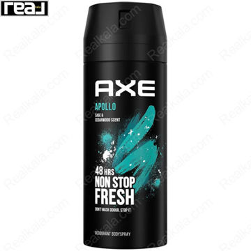 اسپری بدن آکس مدل آپولو نان استاپ فرش AXE Apollo Non Stop Fresh 48h Body Spray