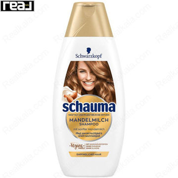 شامپو ضد شوره زنانه شاوما (شوما) حاوی شیر بادام Schauma Anti Dandruff Almond Milk Shampoo