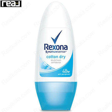 مام رول رکسونا زنانه کاتون درای Rexona Roll On Deodorant Cotton Dry