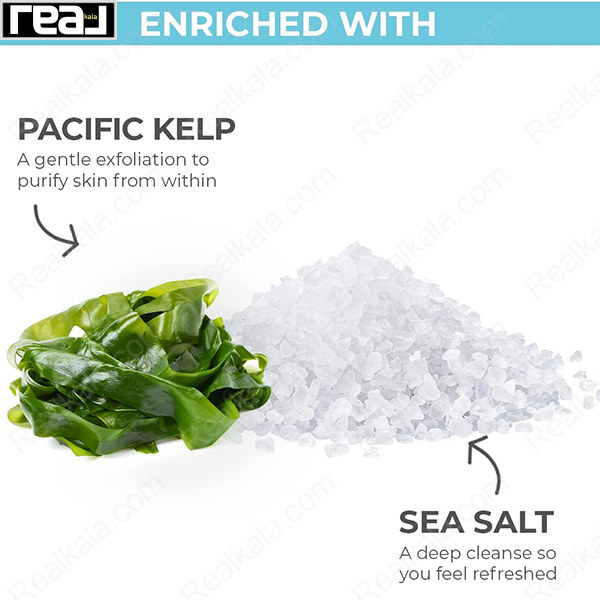 شامپو بدن جلبک و نمک دریایی سینت ایوز St Ives Body Wash Sea Salt & Pacific Kelp 473ml