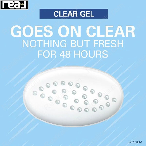 مام ژله ای سکرت مدل شاور فرش Secret Shower Fresh 48h Clear Gel