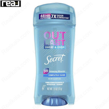 مام ژل ضد تعریق سکرت مدل Completely Clean وزن 73 گرم