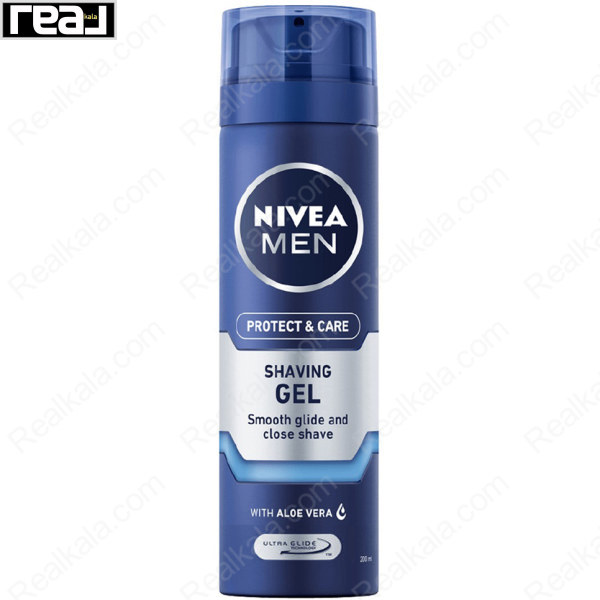 ژل اصلاح نیوا مدل پروتکت اند کر Nivea Protect & Care Shaving Gel