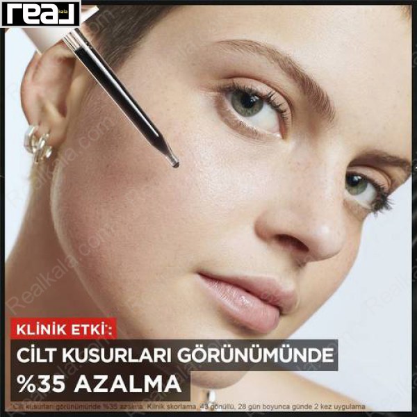 سرم لایه بردار گارنیر حاوی AHA+BHA و نیاسینامید Garnier KÖMÜR CİLT KUSURLARI KARŞITI Serum 30ml
