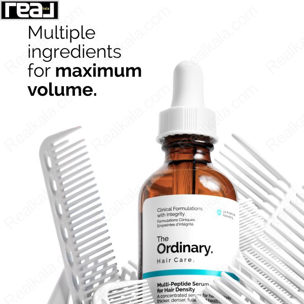 سرم تقویت‌کننده مو The Ordinary Multi‑Peptide Serum for Hair Density با ترکیبات چند پپتیدی برای افزایش حجم و ضخامت مو
