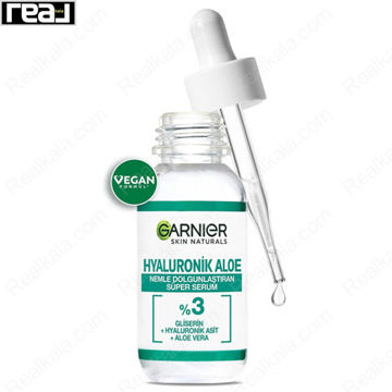 سوپر سرم هیالورونیک اسید گارنیر Garnier Hyaluronik Aloe Nemle Dolgunlaştıran Süper Serum 30ml