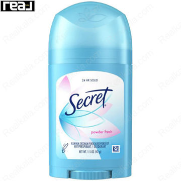 مام استیک آبی سکرت مدل Powder Fresh وزن 42 گرم