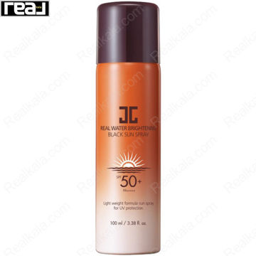 اسپری ضد آفتاب جیجون JAYJUN Real Water Brightening Black Sun Spray SPF50+ PA++++ 100ml
