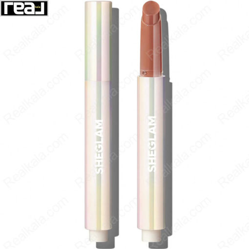 رژ لب قلمی شیگلم رنگ In Bloom حجم دهنده و براق کننده Sheglam Shine Lip Plumper