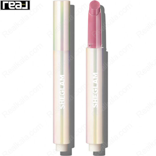 رژ لب قلمی شیگلم رنگ Makin Me Blush حجم دهنده و براق کننده Sheglam Shine Lip Plumper