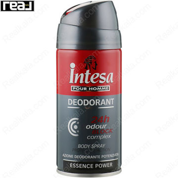 اسپری دئودورانت بدن اینتسا پور هوم مدل Essence Power با اثر ضدتعریق 24 ساعته و فناوری مهار بوی نامطبوع