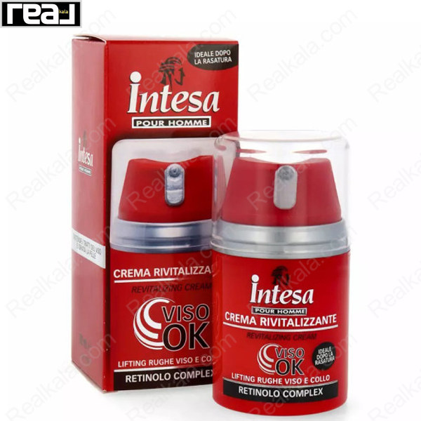 کرم صورت و گردن احیاکننده اینتسا پور هوم برای لیفتینگ و کاهش چین و چروک پس از اصلاح