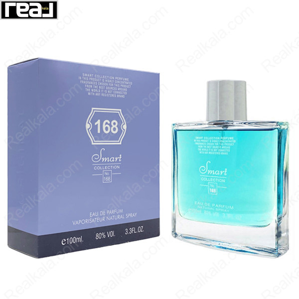 شیشه و جعبه اسمارت کالکشن کد 168 بلو لیبل جیوانچی مردانه سایز 100 میل