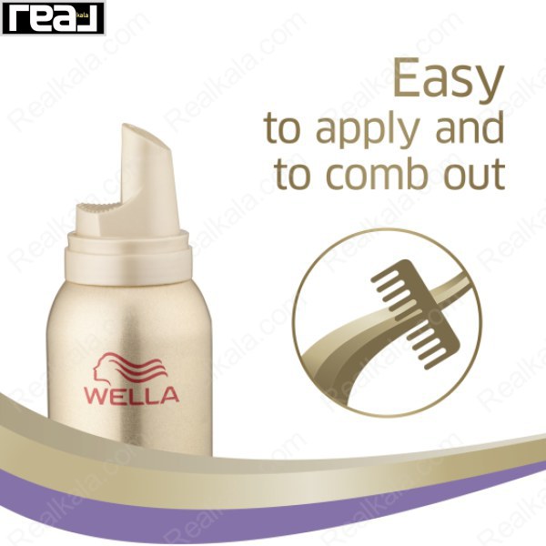 موس پر پشت کننده موهای نازک ولا (ولافلکس) Wella Wellaflex Fullness For Thin Hair Mousse 200ml