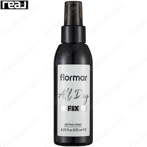 اسپری فیکس آبرسان فلورمار مناسب پوست خشک Flormar All Day Fix Setting Spray 125ml