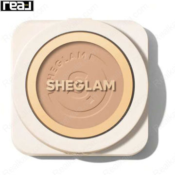 پنکک کرم پودری شیگلم رنگ Sheglam Skin-Focus High Coverage Powder Foundation Warm Vanila
