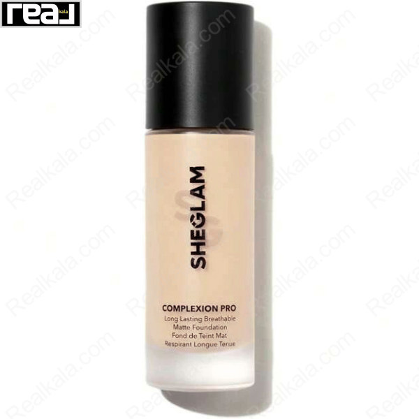 کرم پودر بادوام و مات شیگلم مناسب پوست چرب و مختلط رنگ Sheglam Matte Foundation Chantilly