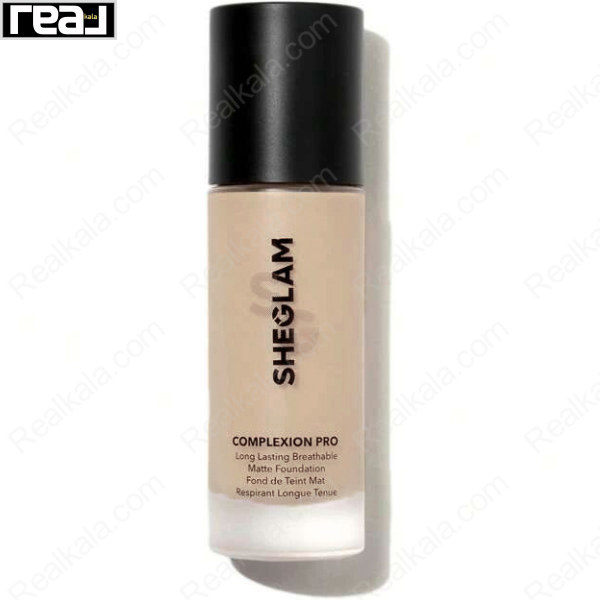 کرم پودر بادوام و مات شیگلم مناسب پوست چرب و مختلط رنگ Sheglam Matte Foundation Sand