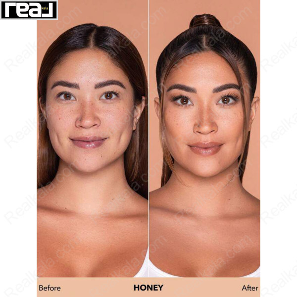 کرم پودر بادوام و مات شیگلم مناسب پوست چرب و مختلط رنگ Sheglam Matte Foundation Honey