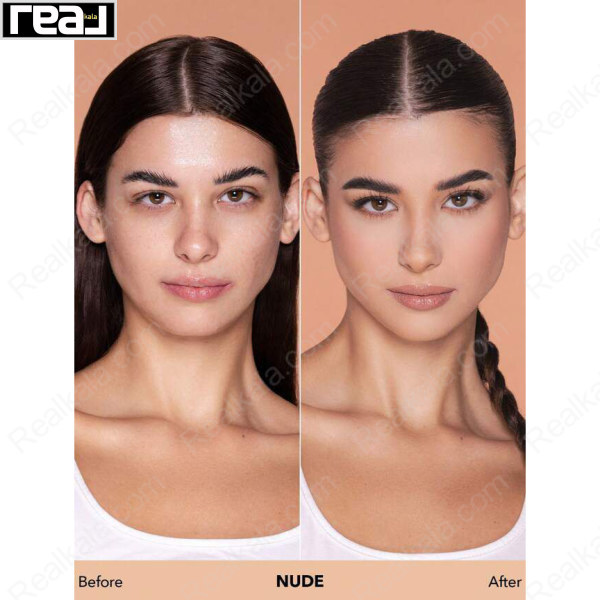 کرم پودر بادوام و مات شیگلم مناسب پوست چرب و مختلط رنگ Sheglam Matte Foundation Nude