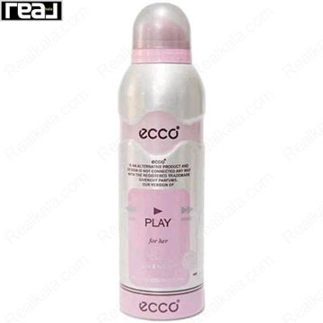 اسپری اکو پلی فور هر با رایحه گلی‑چوبی زنانه