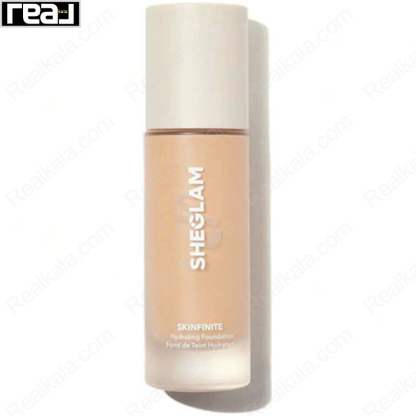 کرم پودر آبرسان شیگلم مناسب پوست نرمال تا خشک رنگ Sheglam Skinfinite Hydrating Foundation Fair