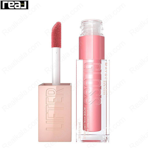 رژ لب مایع براق لیفتر گلاس میبلین شماره 004 Maybelline Lifter Gloss Lip Gloss Silk