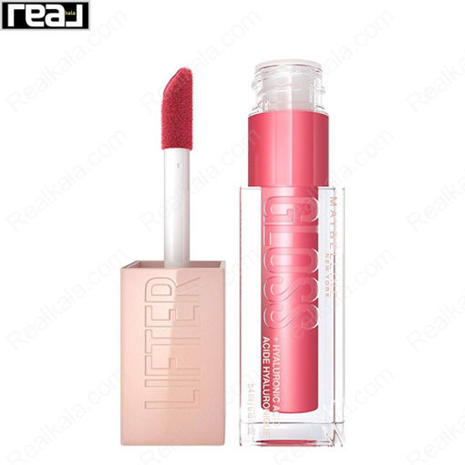 رژ لب مایع براق لیفتر گلاس میبلین شماره 14 Maybelline Lifter Gloss Lip Gloss Heat