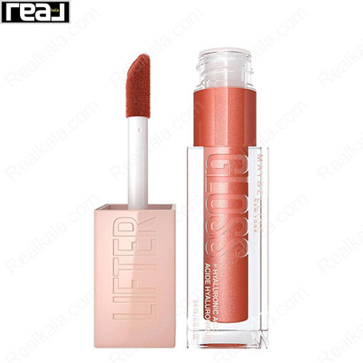 رژ لب مایع براق لیفتر گلاس میبلین شماره 15 Maybelline Lifter Gloss Lip Gloss Sand