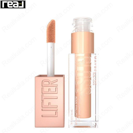 رژ لب مایع براق لیفتر گلاس میبلین شماره 20 Maybelline Lifter Gloss Lip Gloss Sun