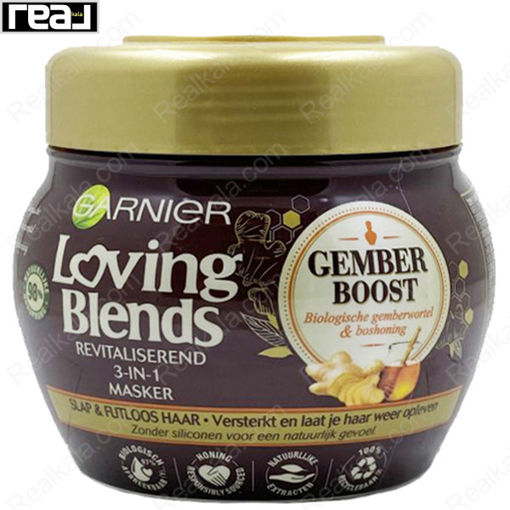 ماسک مو عسل و زنجبیل گارنیر Garnier Honey & Ginger Hair Mask