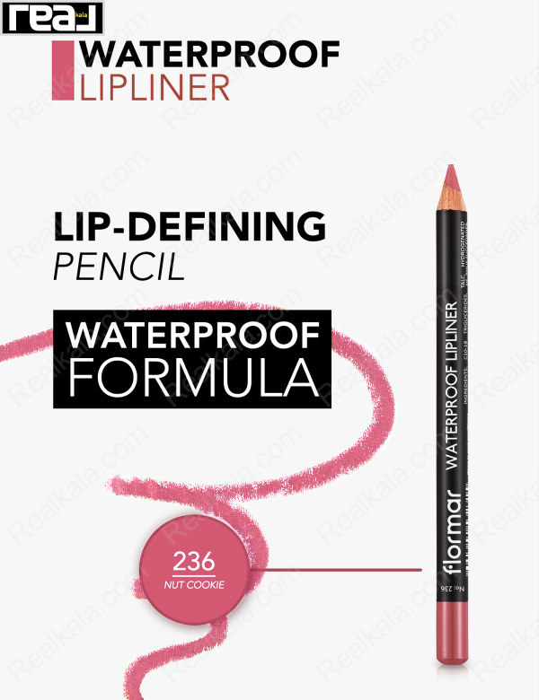مداد لب ضد آب فلورمار Flormar Waterproof Lipliner 236