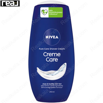 شامپو بدن کرمی نیوا مراقبت کننده پوست Nivea Pure Care Shower Cream 250ml