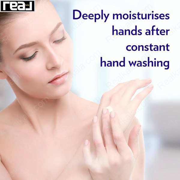 تصویر تبلیغاتی آبرسانی عمیق کرم دست وازلین Dry Hands Rescue برای مراقبت روزانه دست‌ها