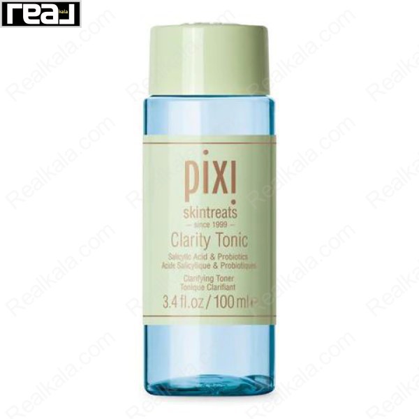 تونر شفاف کننده پوست پیکسی مدل کلاریتی Pixi Clarity Tonic 100ml