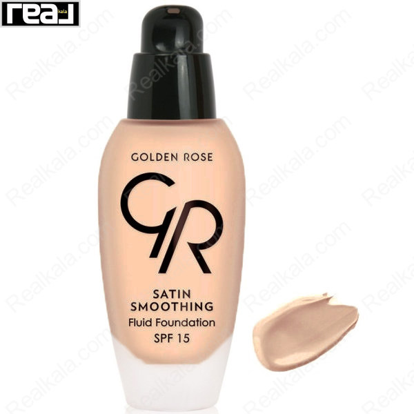 کرم پودر ساتین اسموتینگ گلدن رز شماره 30 Golden Rose Satin Smoothing Fluid Foundation