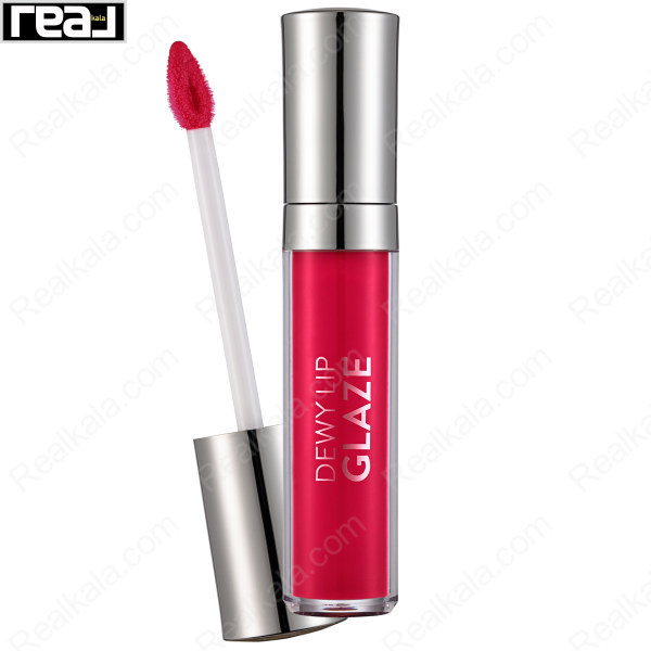 رژ مایع براق فلورمار مرطوب کننده لب شماره 08 Flormar Dewy Lip Glaze