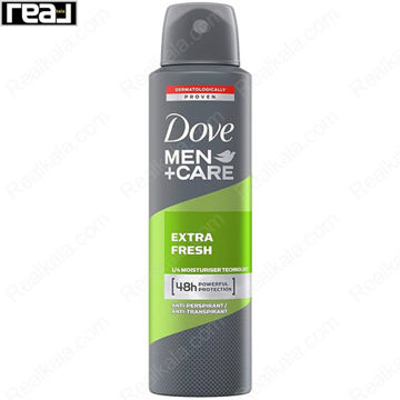 اسپری ضد تعریق مردانه داو مدل اکسترا فرش Dove Extra Fresh Spray 150ml