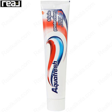 خمیر دندان آکوا فرش مدل تریپل پروتکشن Aquafresh Triple Protection Toothpaste 125ml