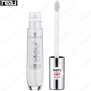لیپ گلاس Essence Extreme Shine Volume Lipgloss با اپلیکاتور نرم و فرمول براق حجم‌دهنده لب