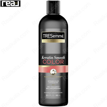 شامپو بدون سولفات ترزمه مدل کراتین اسموت کالر Tresemme Keratin Smooth Color Shampoo 592ml