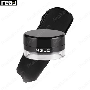 خط چشم ژلی (ژله ای) کاسه ای اینگلوت مشکی Inglot Amc Eyeliner Gel Waterpoof