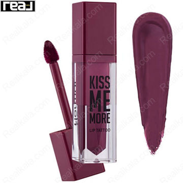 پوکه و اپلیکاتور رژ لب مایع مات کیس می مور شماره 14 رنگ تمشکی Boysenberry