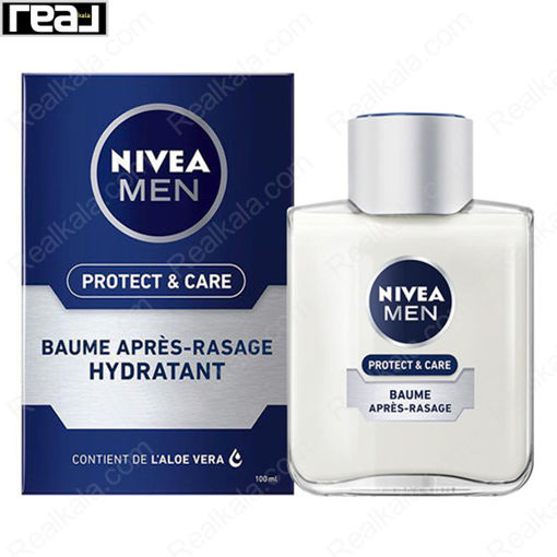 افتر شیو بالم نیوا سری من مدل پروتکت اند کر Nivea Men Protect & Care After Shave Balm