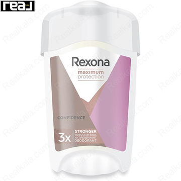 ضد تعریق کرمی (مام) رکسونا مدل کانفیدنس Rexona Maximum Protection Cream Confidence